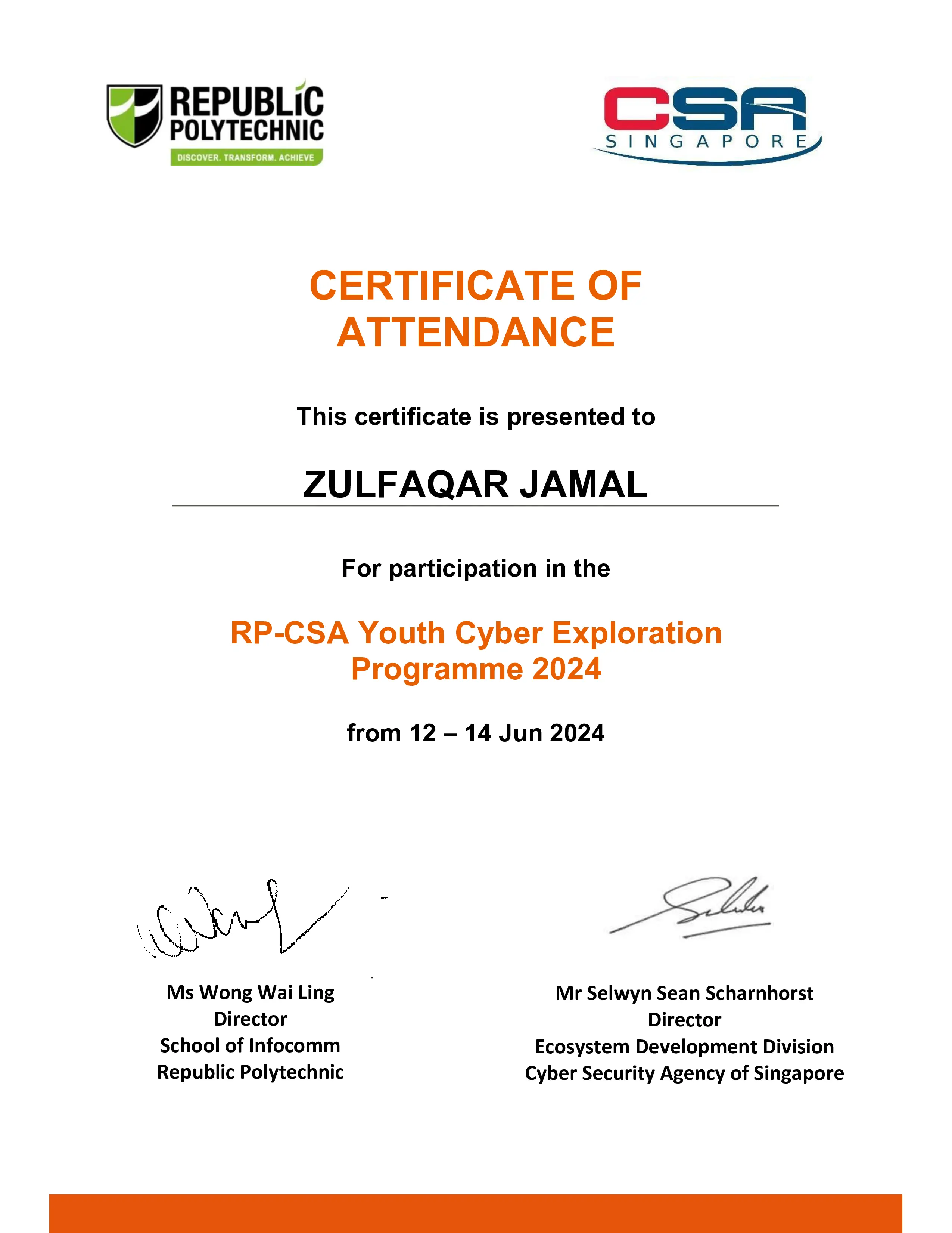 Certificate Picture